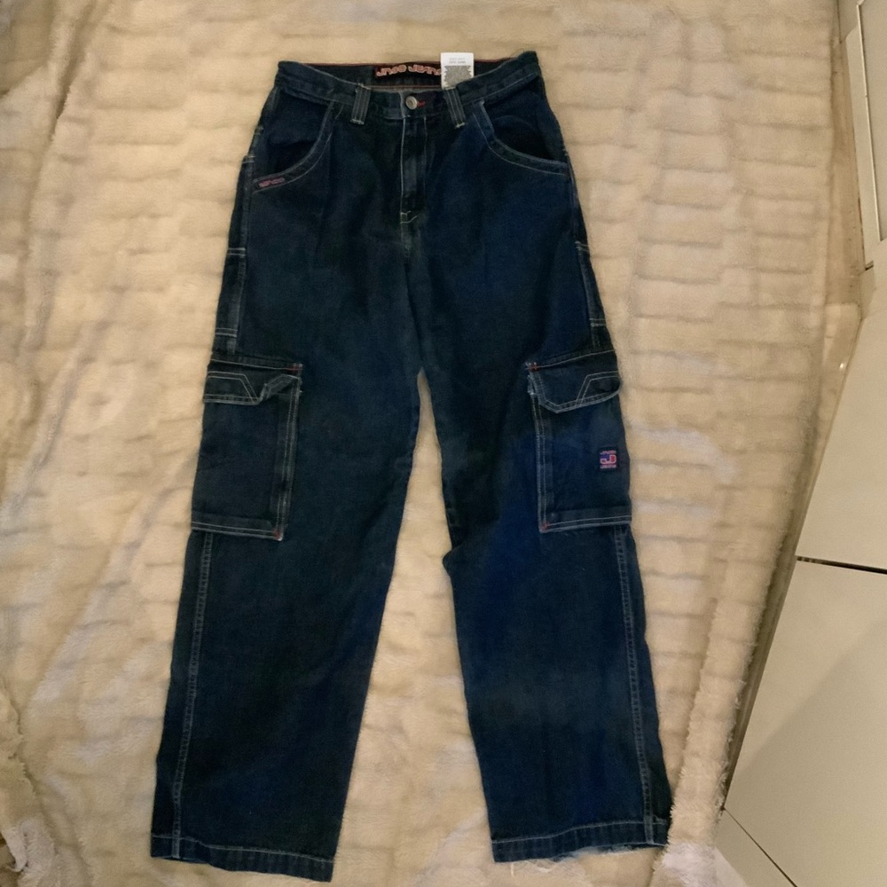 JNCO Dark Blue High Rise Jeans